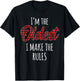 Youngest Child Rules Dont Apply to Me Christmas Sibling T-Shirt - T-Shirt | Black