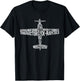 Alphabet Full Phonetic Plane Pilot T-Shirt - T-Shirt | Black