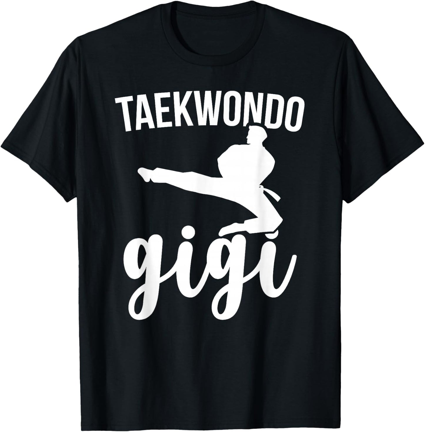 Taekwondo Gigi Taekwondo Fighter Gigi T-Shirt - T-Shirt | Black