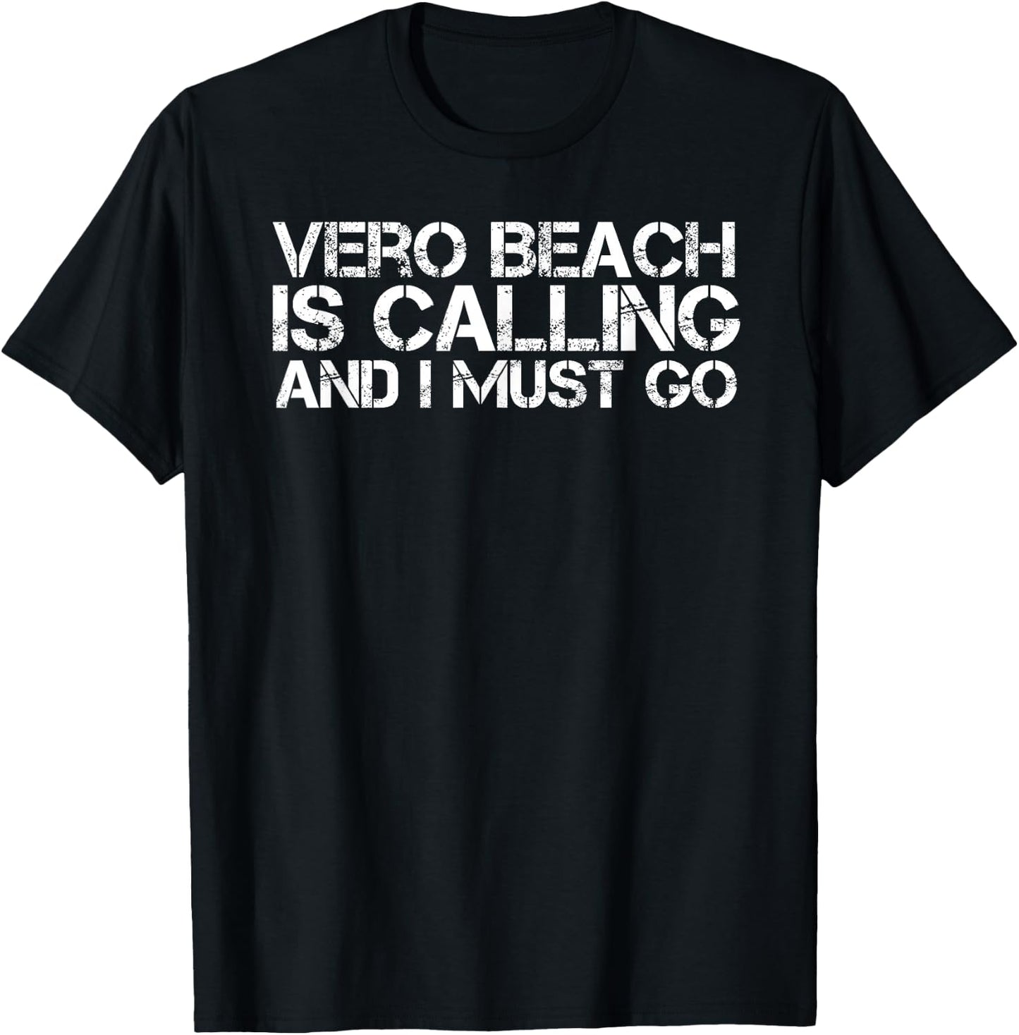 VERO BEACH FL FLORIDA Funny City Trip Home Roots USA Gift T-Shirt - T-Shirt | Black