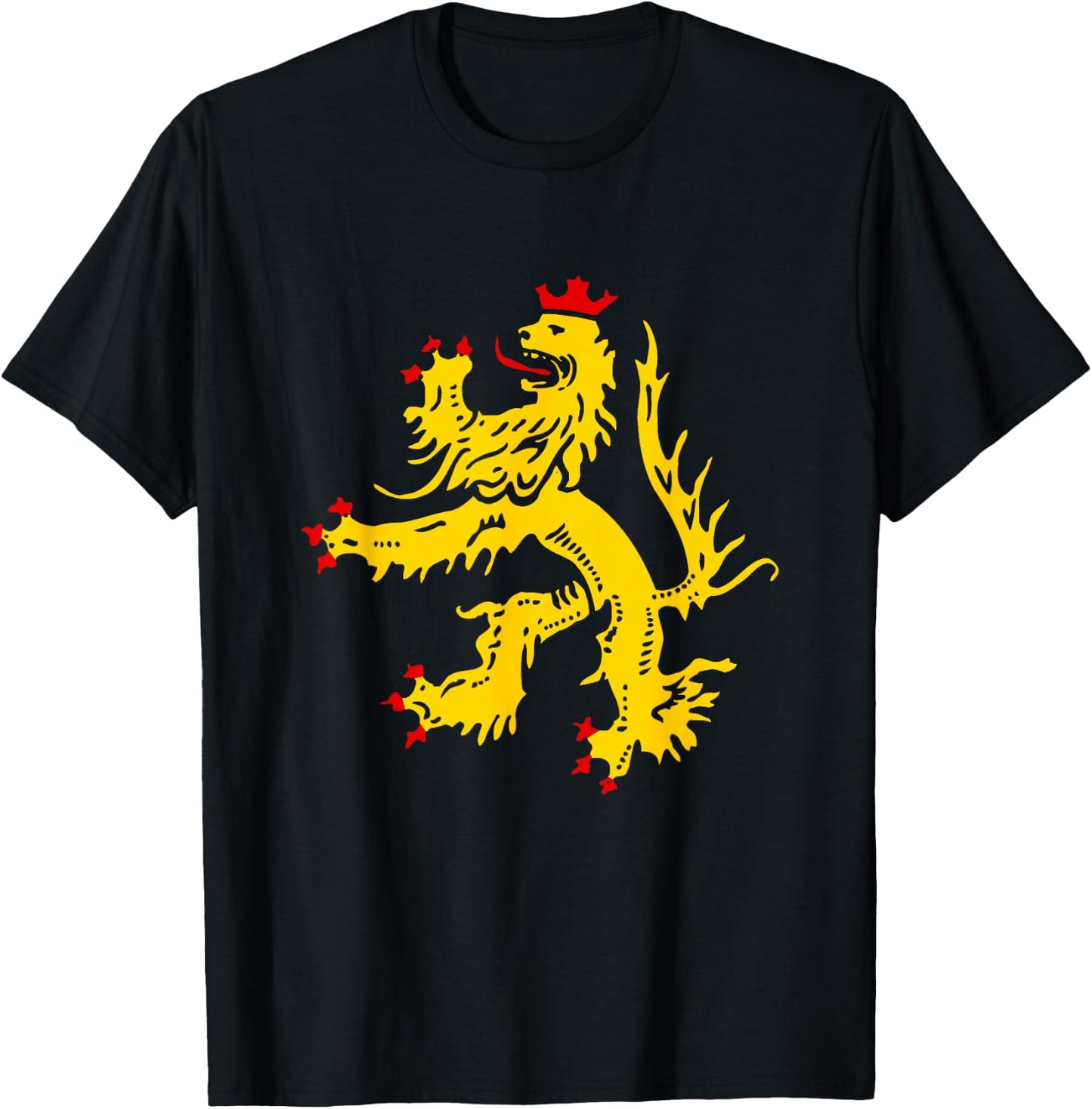 Golden Lion of Bavaria Bavarian Coat of Arms Insignia T-Shirt - T-Shirt | Black