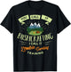 Bushcraft Survival Gift Knife Outdoor Training T-Shirt - T-Shirt | Black