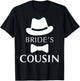 Bride's Cousin, Cousin Of The Bride Wedding T-Shirt - T-Shirt | Black