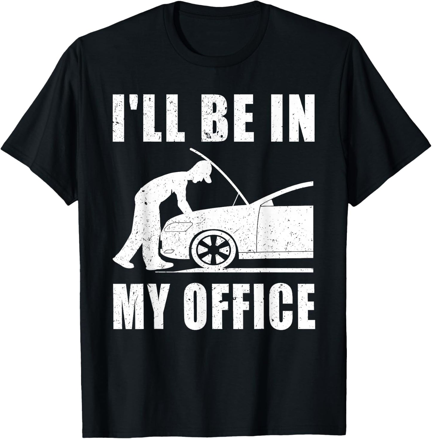 Car Guy Funny Shirts Auto Garage Mechanic Manual Car lover T-Shirt - T-Shirt | Black