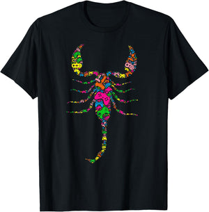 Funny Scorpion Controller for Boy & Girl Gamers - Video Game T-Shirt - T-Shirt | Black