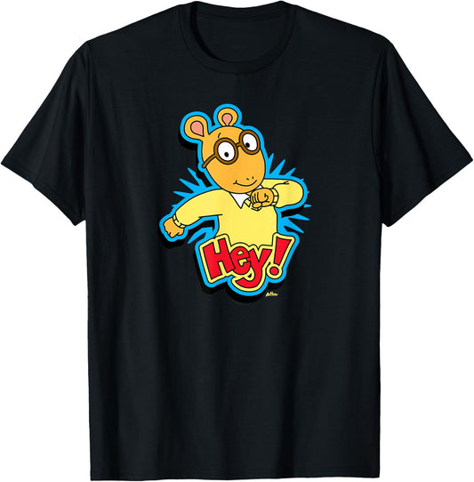 Arthur Walking Hey Burst T-Shirt - T-Shirt | Black