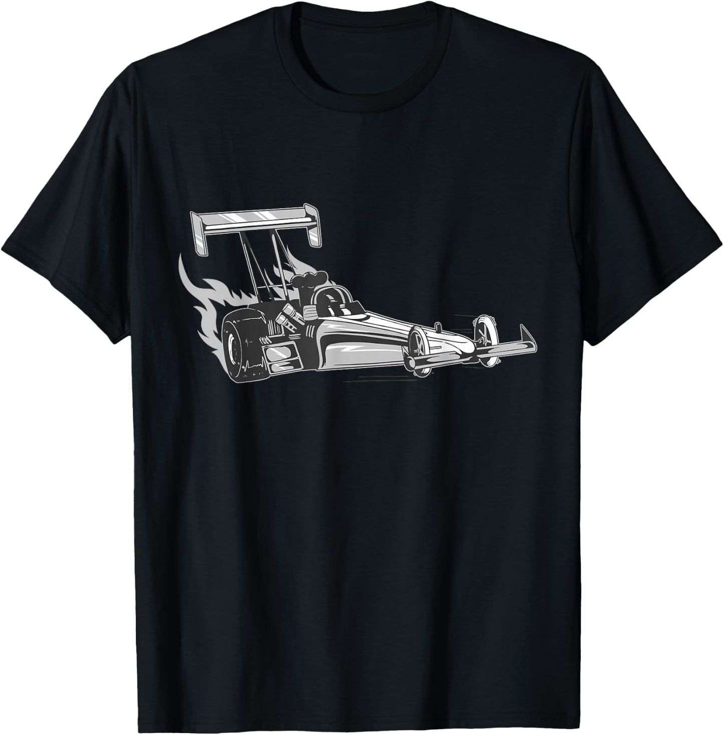 Dragster T-Shirt - T-Shirt | Black