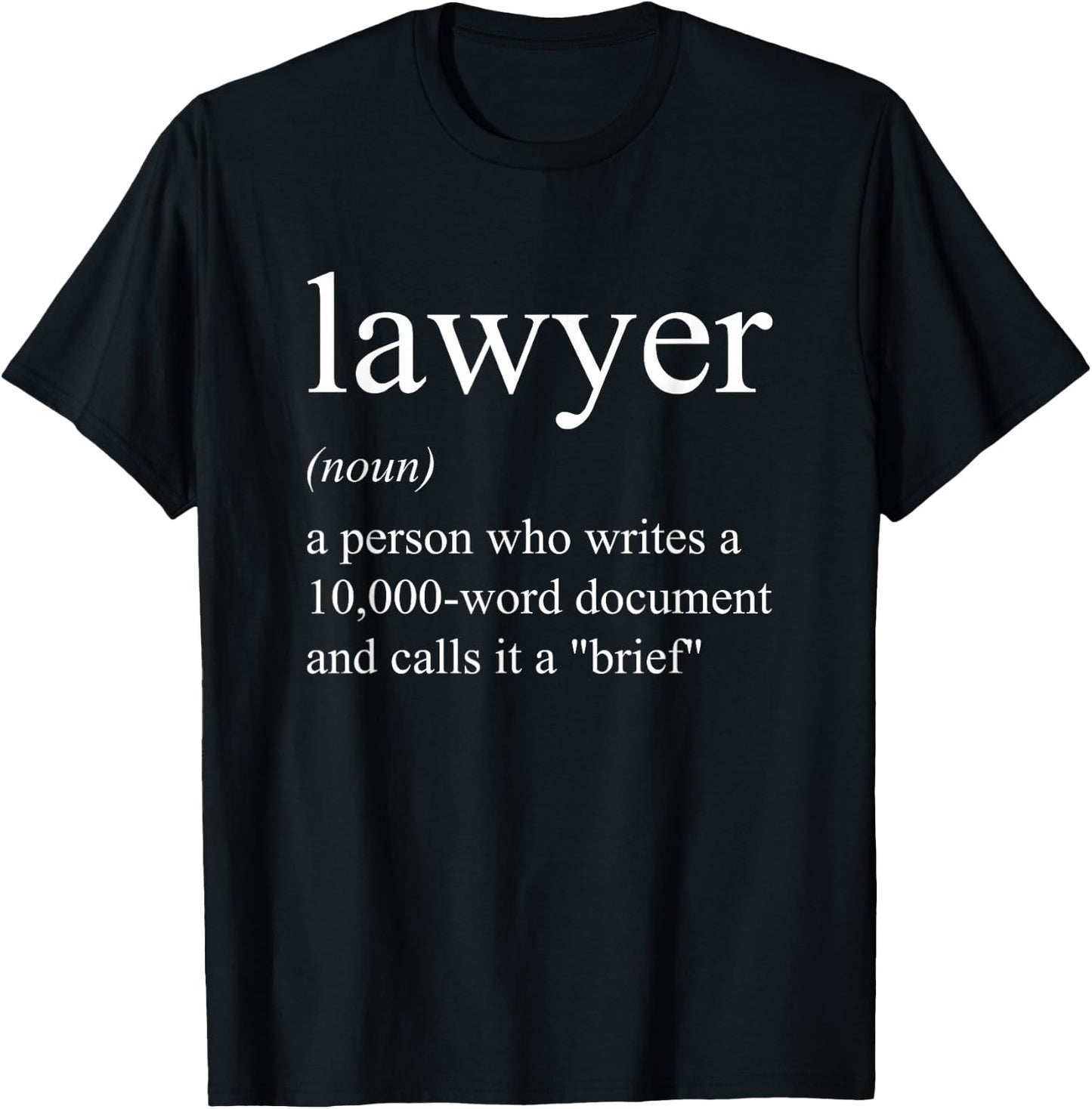 Funny lawyer gifts Women Lawyer Definition Attorney T-Shirt - T-Shirt | Black