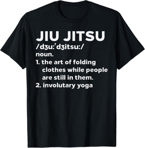 Jiu Jitsu Definition Funny BJJ Brazilian Martial Arts Gift T-Shirt - T-Shirt | Black