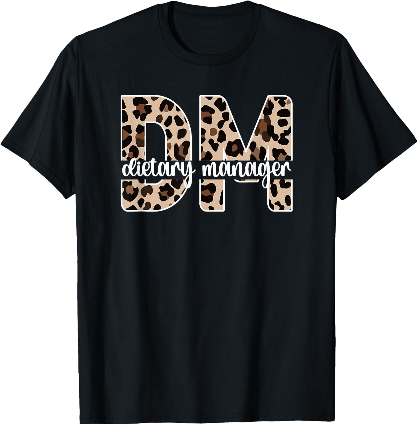 Dietary Manager Dietary Management T-Shirt - T-Shirt | Black