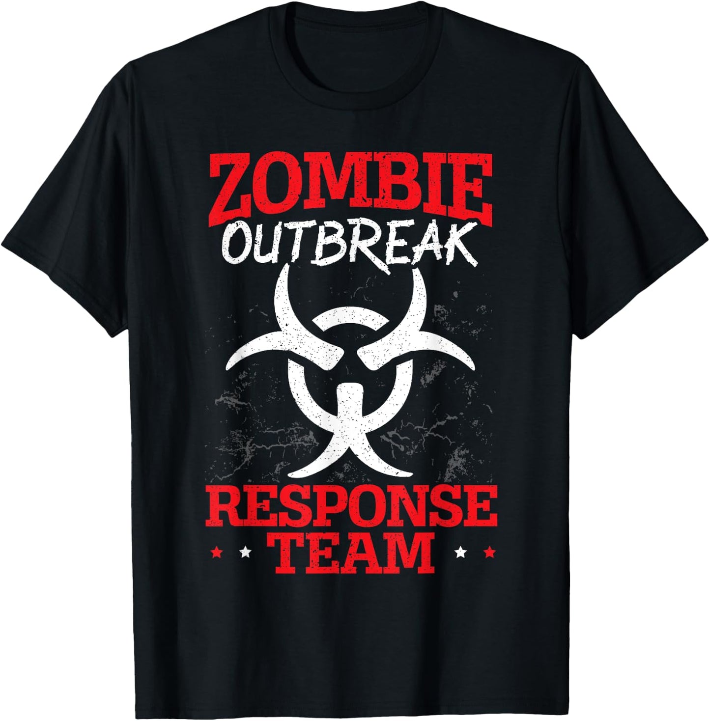 Zombie Outbreak Response Team Halloween Trick Or Treat T-Shirt - T-Shirt | Black
