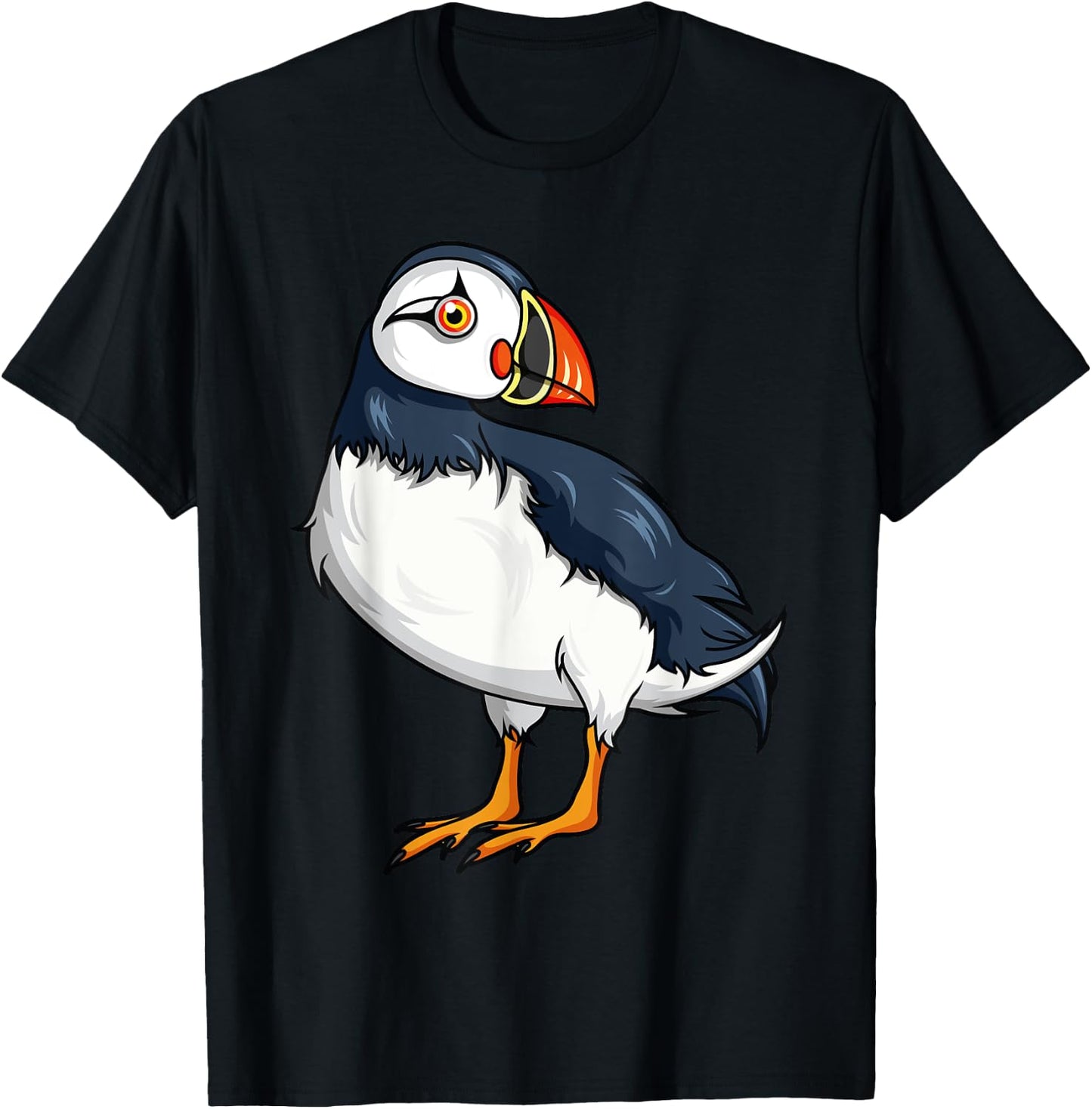 Iceland Puffin Souvenir T-Shirt - T-Shirt | Black