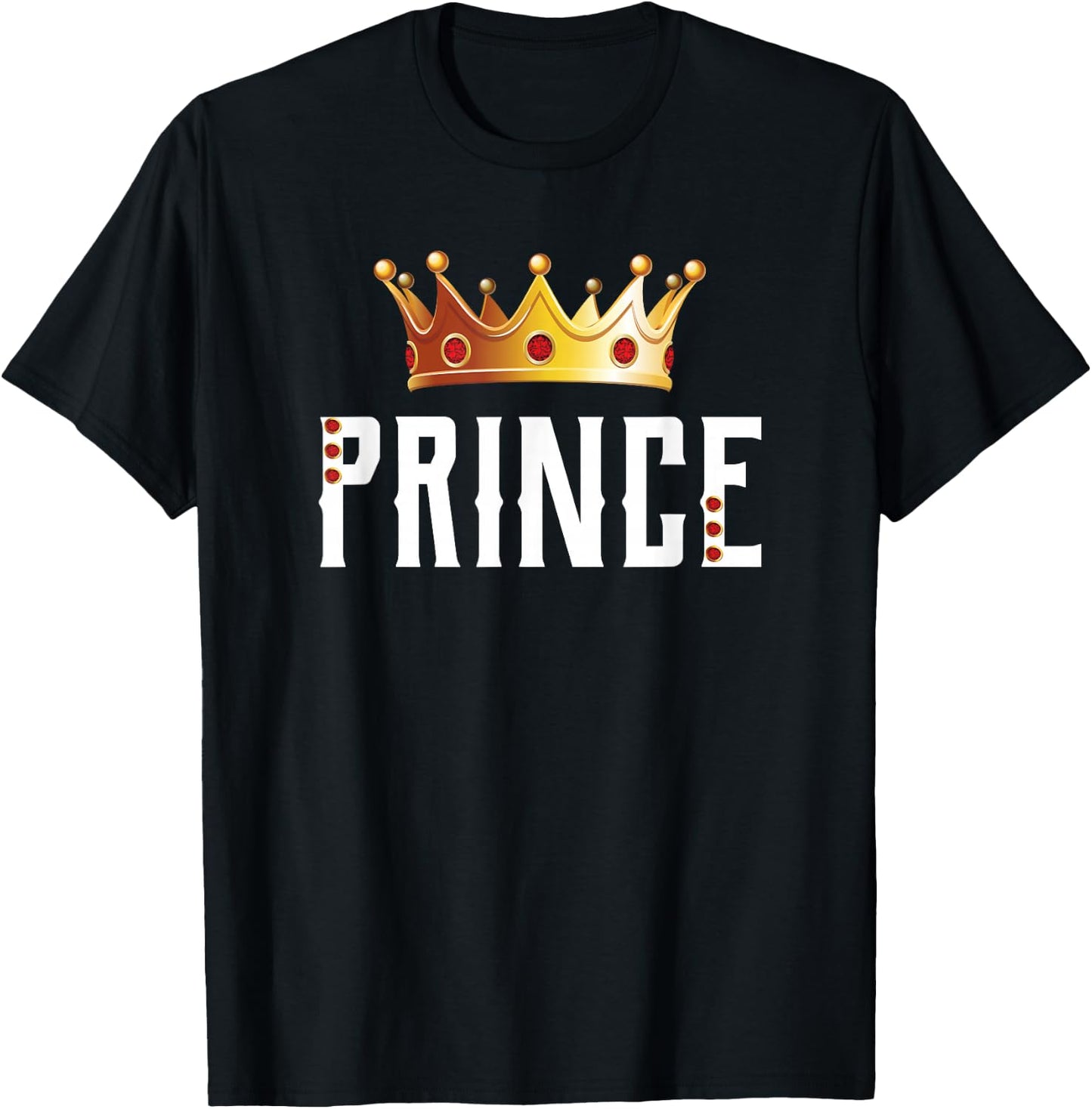 Prince Shirt Boys Kids Toddelrs Family Matching T-Shirt - T-Shirt | Black