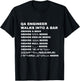 QA Engineer Walks into a Bar T-Shirt - T-Shirt | Black