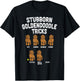 Stubborn Goldendoodle Tricks Funny Dog Trainer Mom Dad Gift T-Shirt - T-Shirt | Black