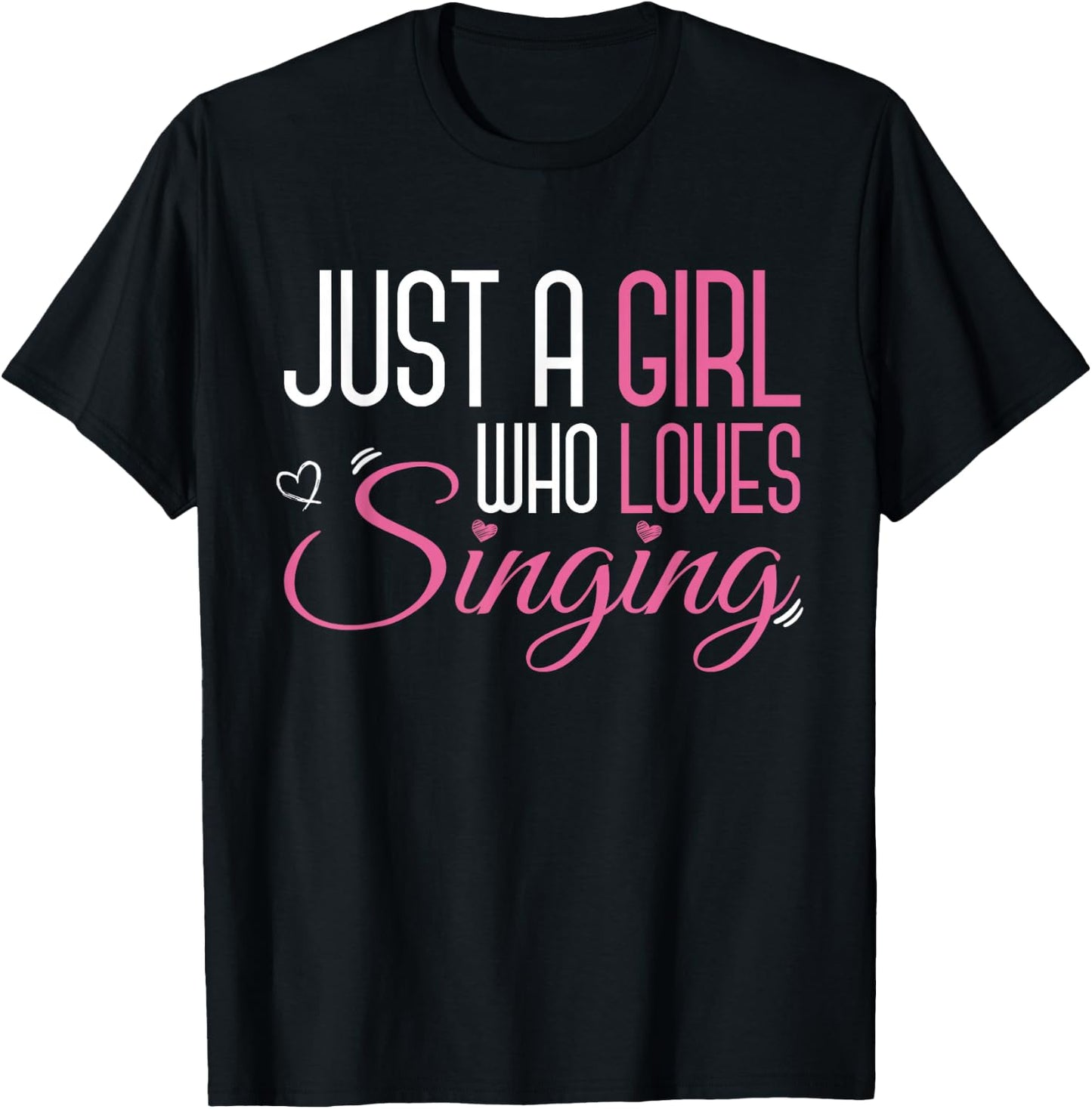 Theatre Singer Stage Actor Musical Girls T-Shirt - T-Shirt | Black