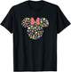 Disney Minnie Mouse Icon Summer Fun T-Shirt - T-Shirt | Black