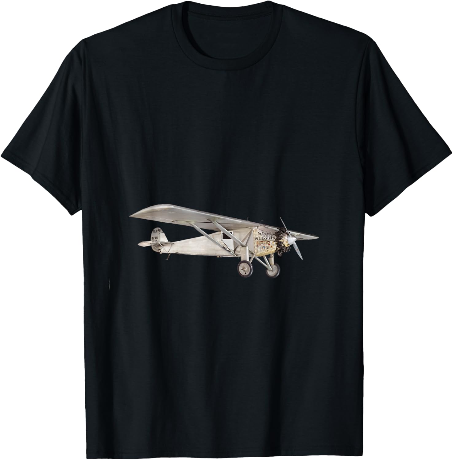 Spirit of St. Louis T-Shirt - T-Shirt | Black