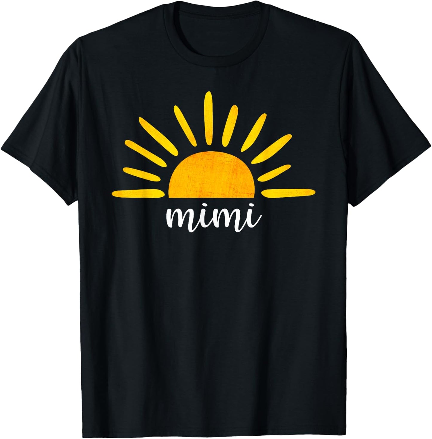 Mimi of The Birthday First Trip Around the Sun Birthday T-Shirt - T-Shirt | Black