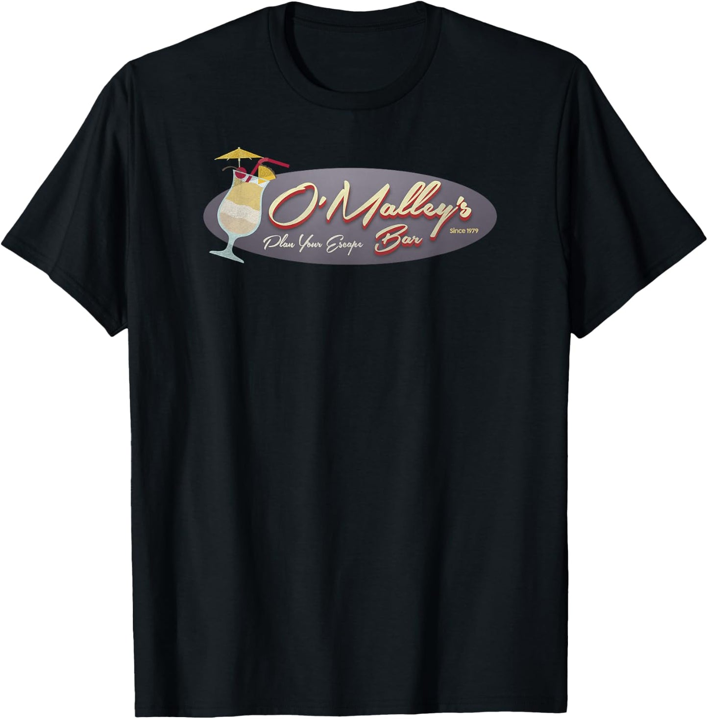 O'Malley's Bar - Plan Your Escape T-Shirt - T-Shirt | Black