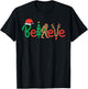 Believe Bigfoot Sasquatch In Mask Christmas Quarantine Gift T-Shirt - T-Shirt | Black