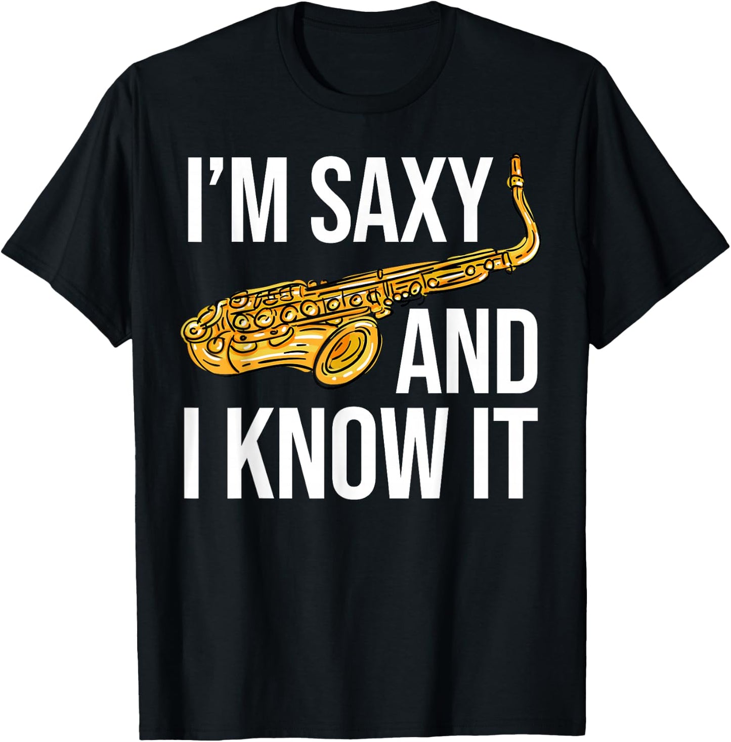 Saxophone Player Musicians Saxophone Player and Teacher Gift T-Shirt - T-Shirt | Black