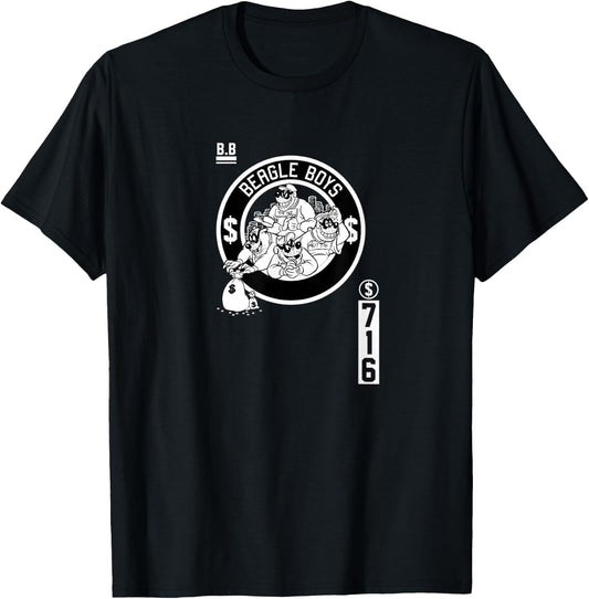 Disney - Ducktales Beagle Boys Money Takers T-Shirt - T-Shirt | Black