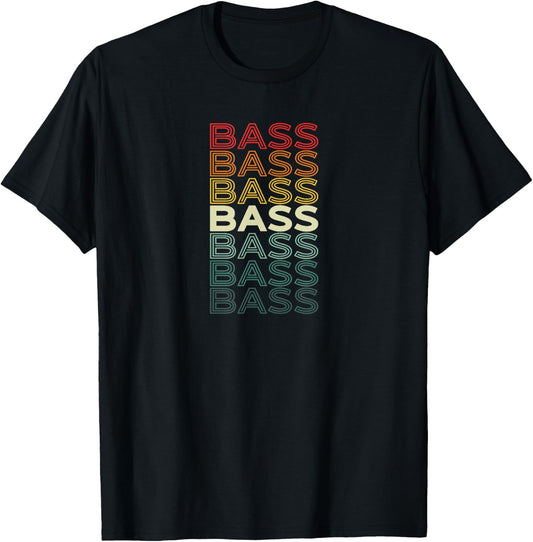 Bass repeating word Barbershop Quartet Singer T-Shirt - T-Shirt | Black