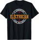 A Legendary Electrician Has Retired Funny Retirement T-Shirt - T-Shirt | Black