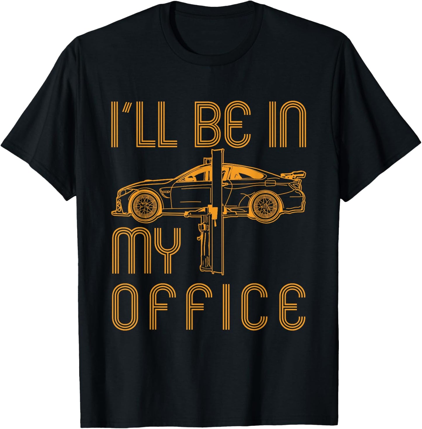 Funny Car Mechanic Guys Automotive Lover Gift Dad T-Shirt - T-Shirt | Black
