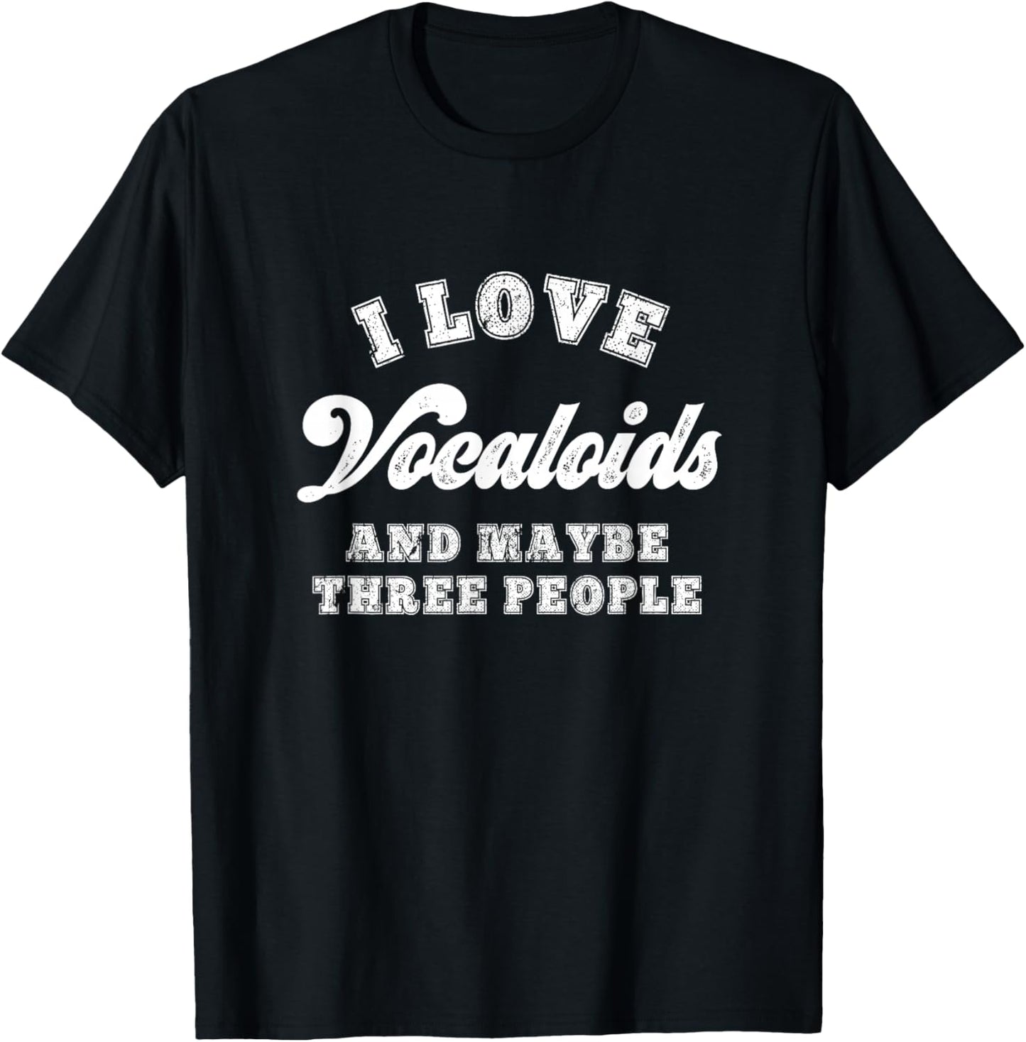 Funny Vocaloid Lover Sarcastic Anime Manga Introvert Gift T-Shirt - T-Shirt | Black
