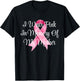 I Wear Pink In Memory Of My Mother Breast Cancer Awareness T-Shirt - T-Shirt | Black