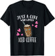 Just A Girl Who Loves Iced Coffee Iced Coffee Lovers T-Shirt - T-Shirt | Black
