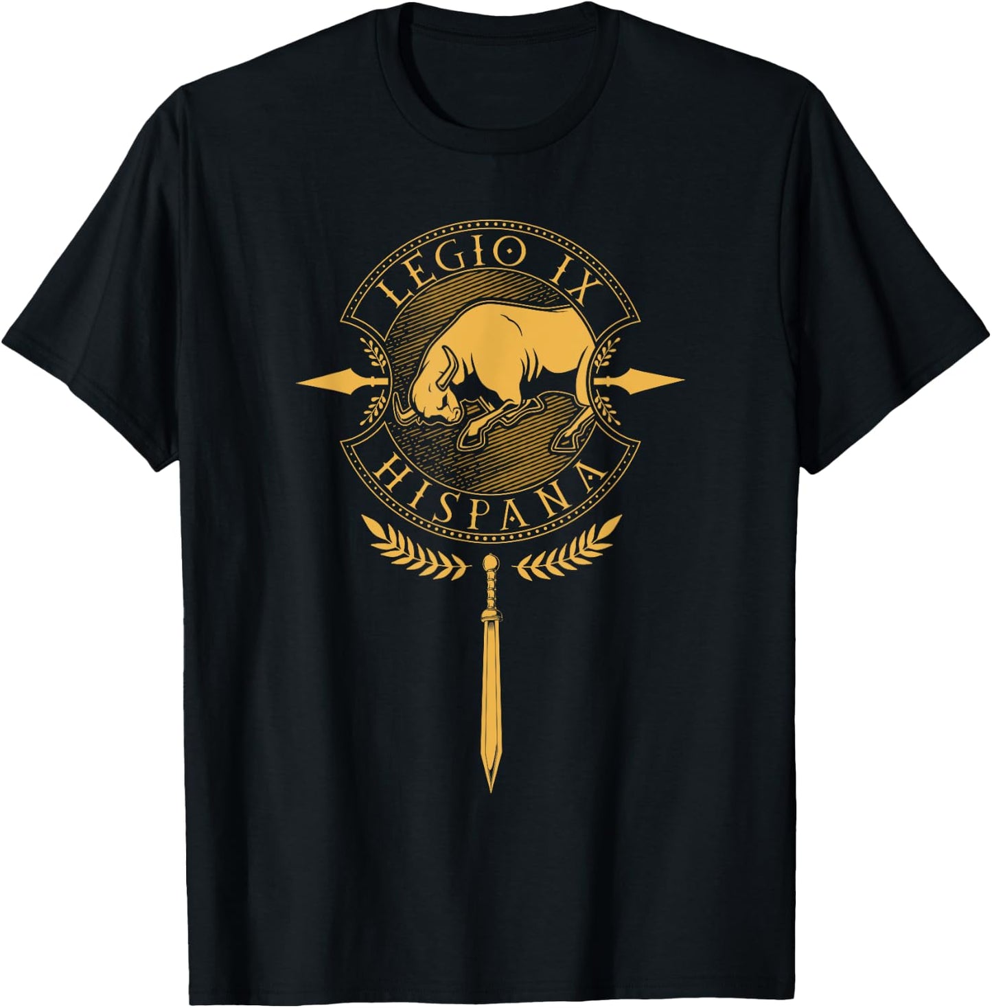 Legio IX Hispana - Roman Legion T-Shirt - T-Shirt | Black