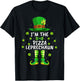 Family Matching I'm The Pizza Leprechaun St Patrick's Day T-Shirt - T-Shirt | Black