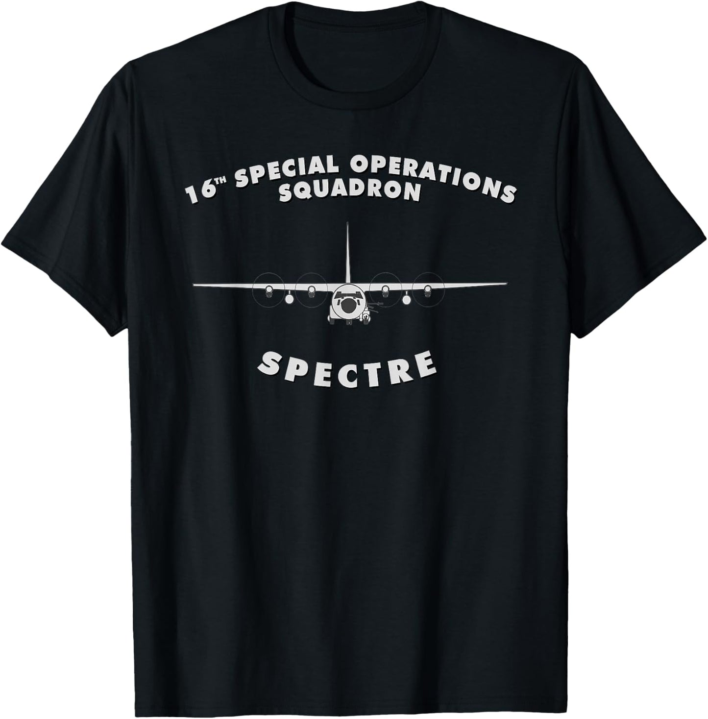 AC-130 16th Special Operations Squadron T-Shirt - T-Shirt | Black
