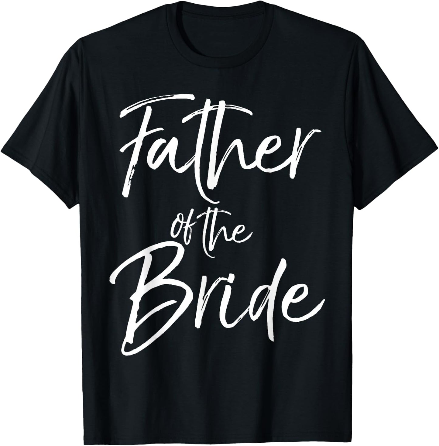 Matching Bridal Party Gifts for Family Father of the Bride T-Shirt - T-Shirt | Black