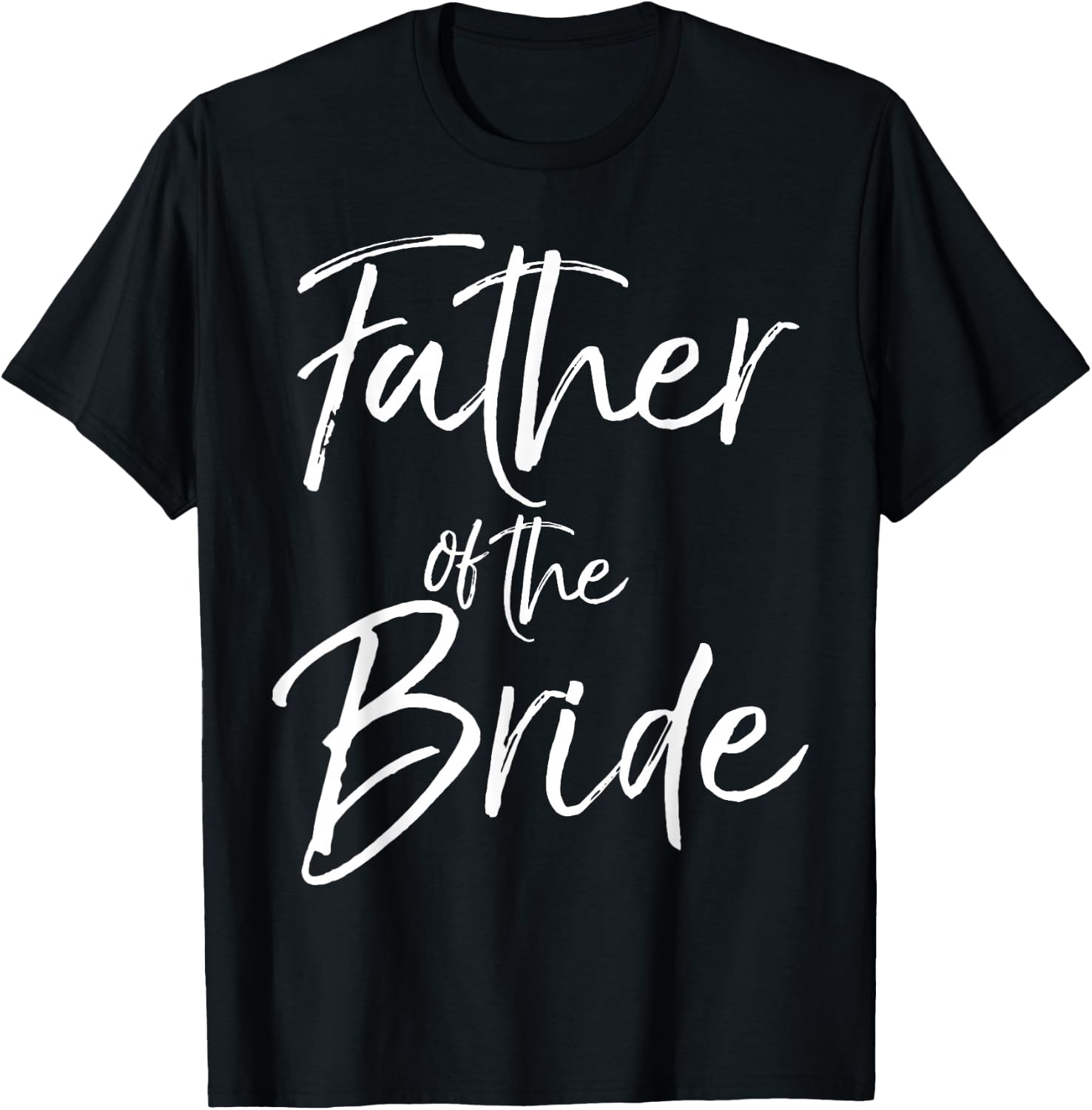 Matching Bridal Party Gifts for Family Father of the Bride T-Shirt - T-Shirt | Black