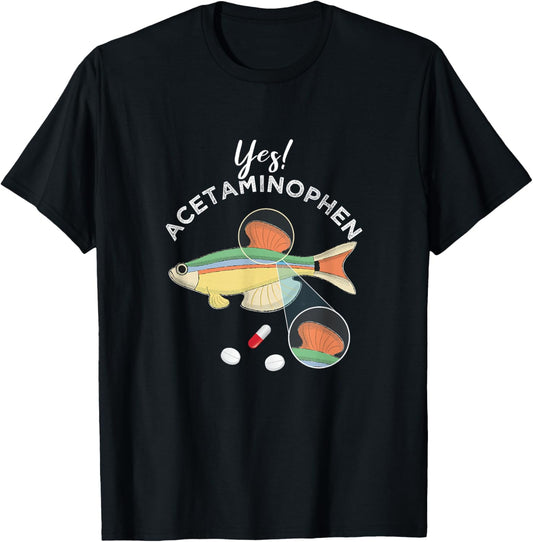 I See The Minnow Fin Meme Funny Fish Aquarium Hobbyist T-Shirt - T-Shirt | Black
