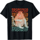 Proboscis Monkey Long Nosed T-Shirt - T-Shirt | Black