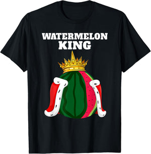 Watermelon Watermelon lover Watermelon King T-Shirt - T-Shirt | Black