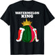 Watermelon Watermelon lover Watermelon King T-Shirt - T-Shirt | Black