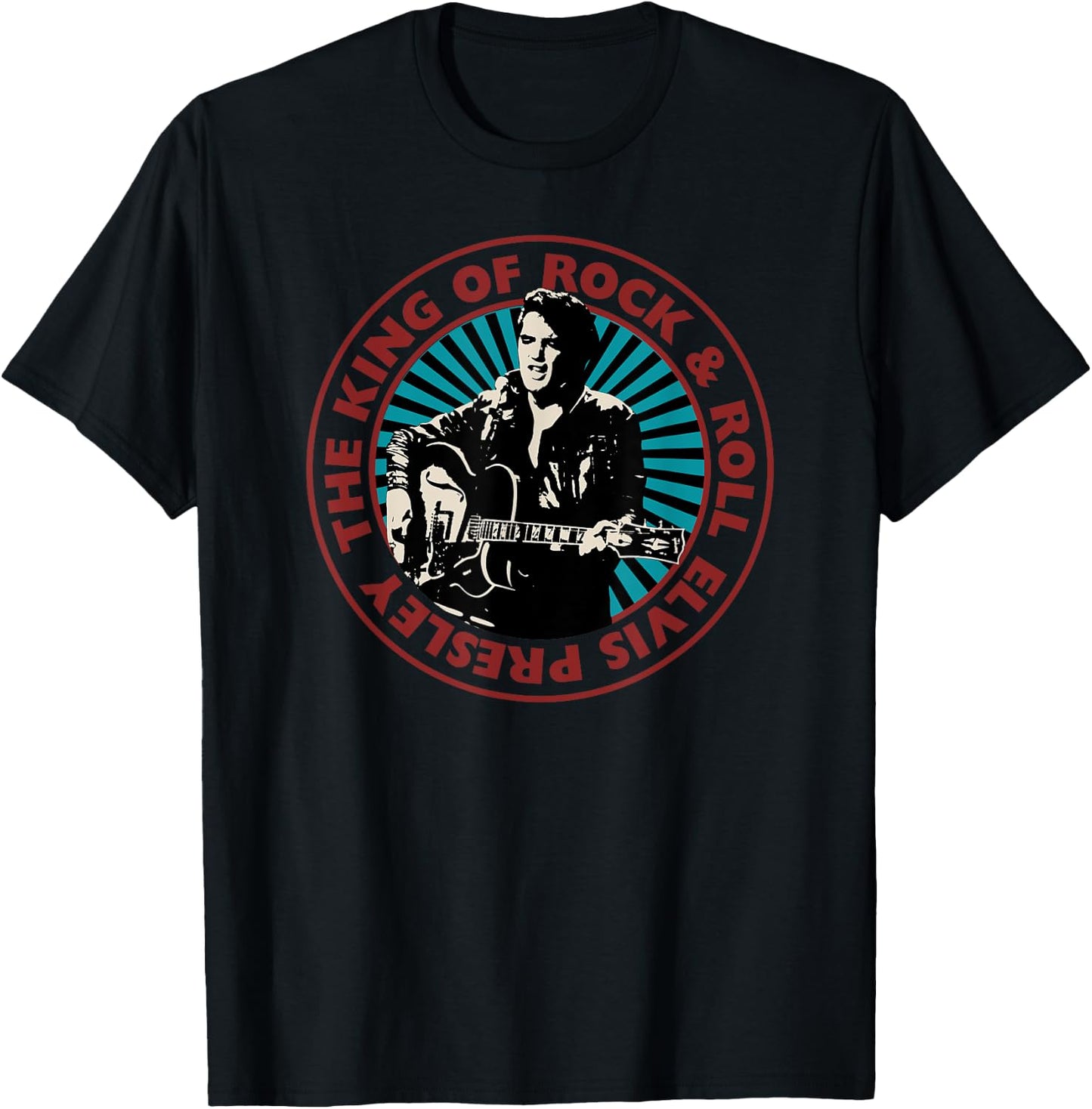 Elvis Presley Official Coin T-Shirt - T-Shirt | Black