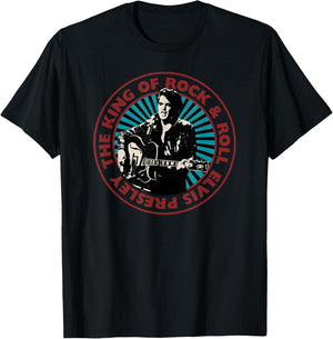 Elvis Presley Official Coin T-Shirt - T-Shirt | Black