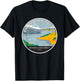 Berryessa Snow Mountain National Monument California Circle T-Shirt - T-Shirt | Black