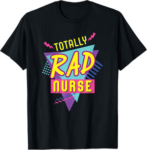 Vintage 90's Nurse Halloween Fun Nurse Costume 1990s T-Shirt - T-Shirt | Black