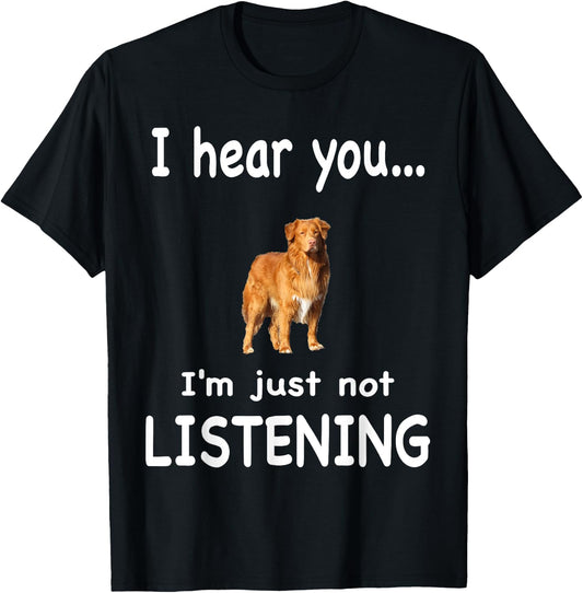 Nova Scotia Duck Tolling Retriever T-Shirt - T-Shirt | Black