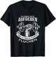 Fitness Gym Shirt with German Text "Nicht Abgeben aber Sluchen Dumbbell" T-Shirt - T-Shirt | Black