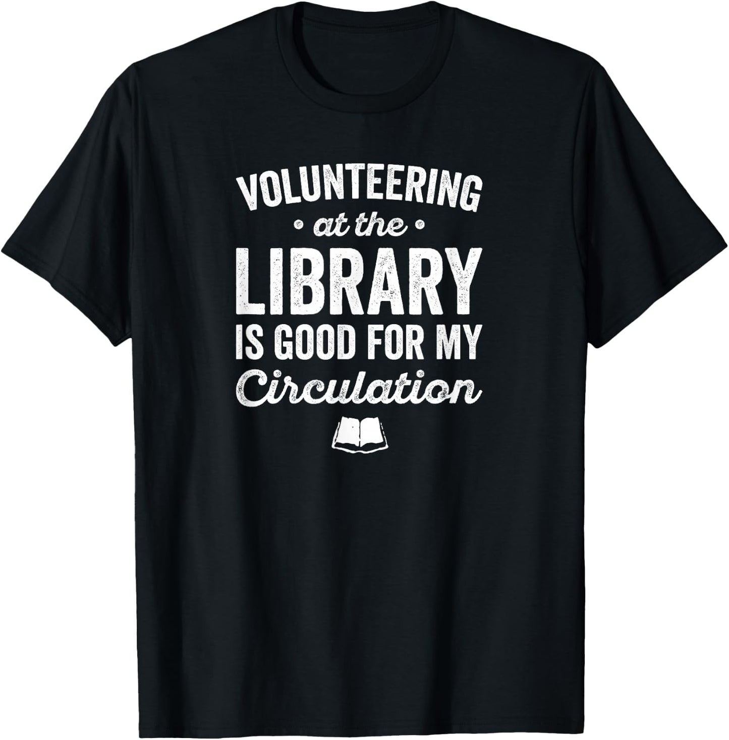 Sorting Pun for Volunteer Library Book T-Shirt - T-Shirt | Black