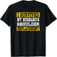 I Survived My Husband's Shoulder Replacement T-Shirt - T-Shirt | Black
